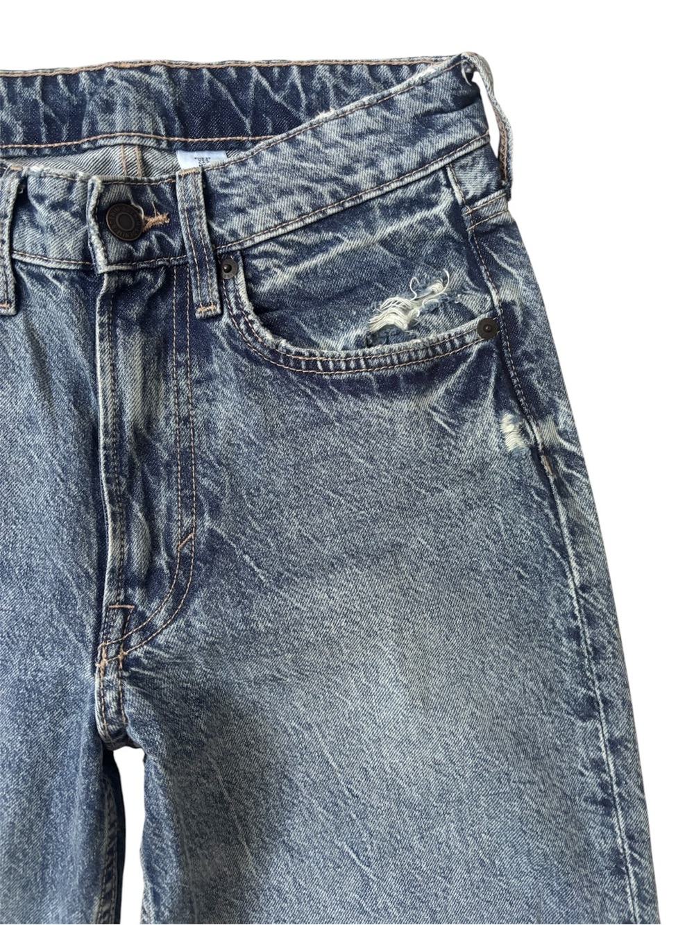 &DENIM H&M Baggy Wide-Leg Loose Fit Mid Waist Jeans - Picture 4 of 10